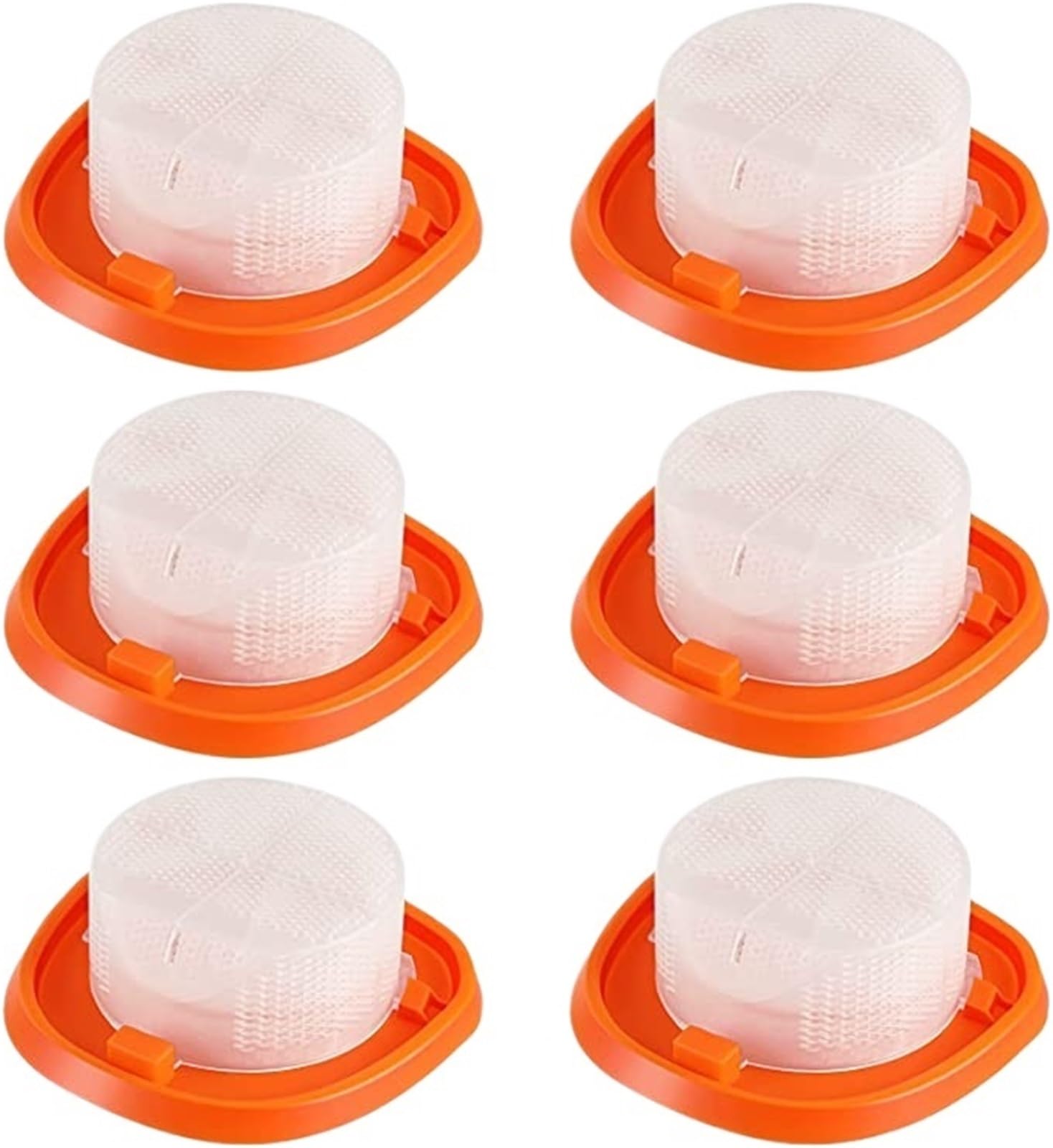 Staubsaugerfilter Waschbar, Kompatibel for BlackDecker, Kompatibel for Dustbuster, NVC115JL NVC115W-QW NVC115JL-GB, Ersatzteile(6pcs)