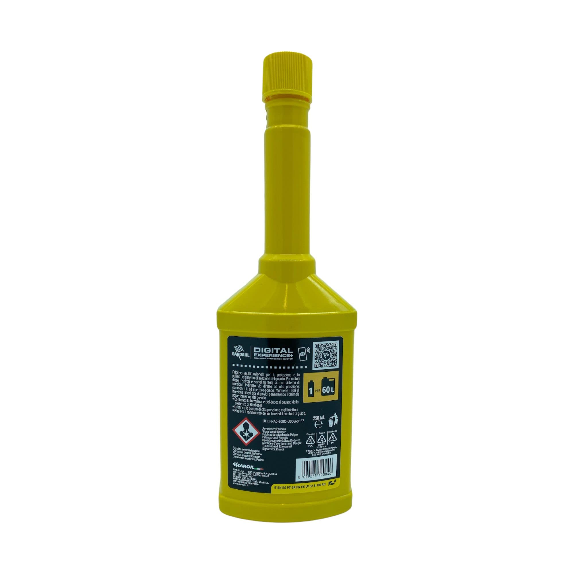 Bardahl - Pack 2X, Additivo per Gasolio Dpf Cleaner + Top Diesel, Pulisce FAP e Iniettori di Auto Diesel, Allunga la Vita del Dpf, Riduce Il Consumo di Carburante e di Emissioni Inquinanti, 2 x 250ml