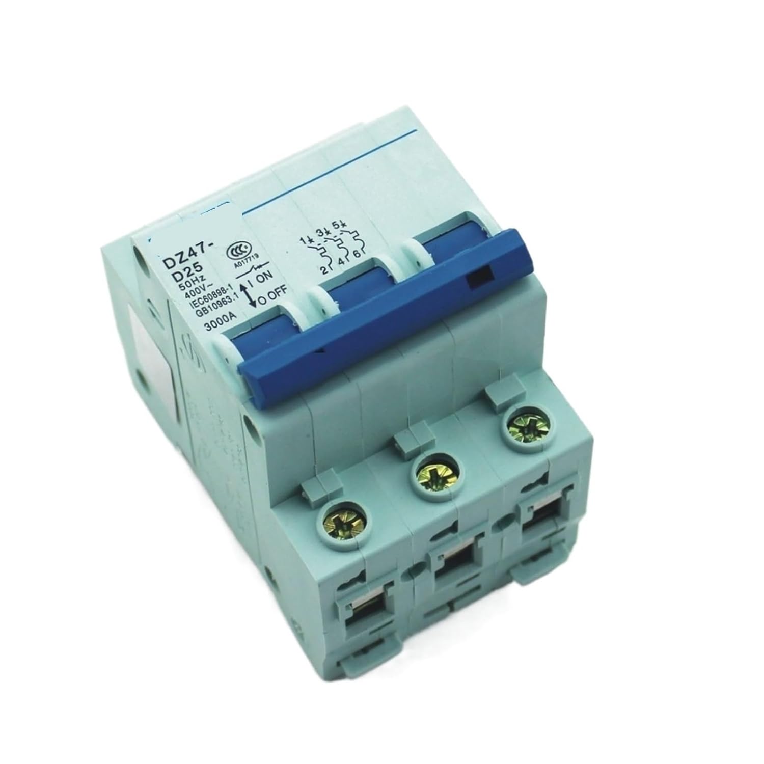 4P 16A Dタイプ 240V/415V サーキットブレーカー 4極 1P AC MCB 単極ミニ 3P 25A Dタイプ 240V/415V サーキットブレーカー 4極