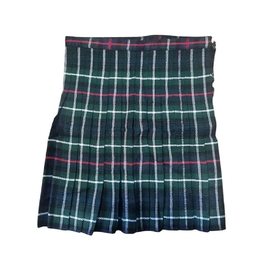 Children's Mackenzie Scottish Highland Pleated Kilt Outfit | Traditional Boys & Girls Tartan Dress for Parties, Highland Games & Formal Wear