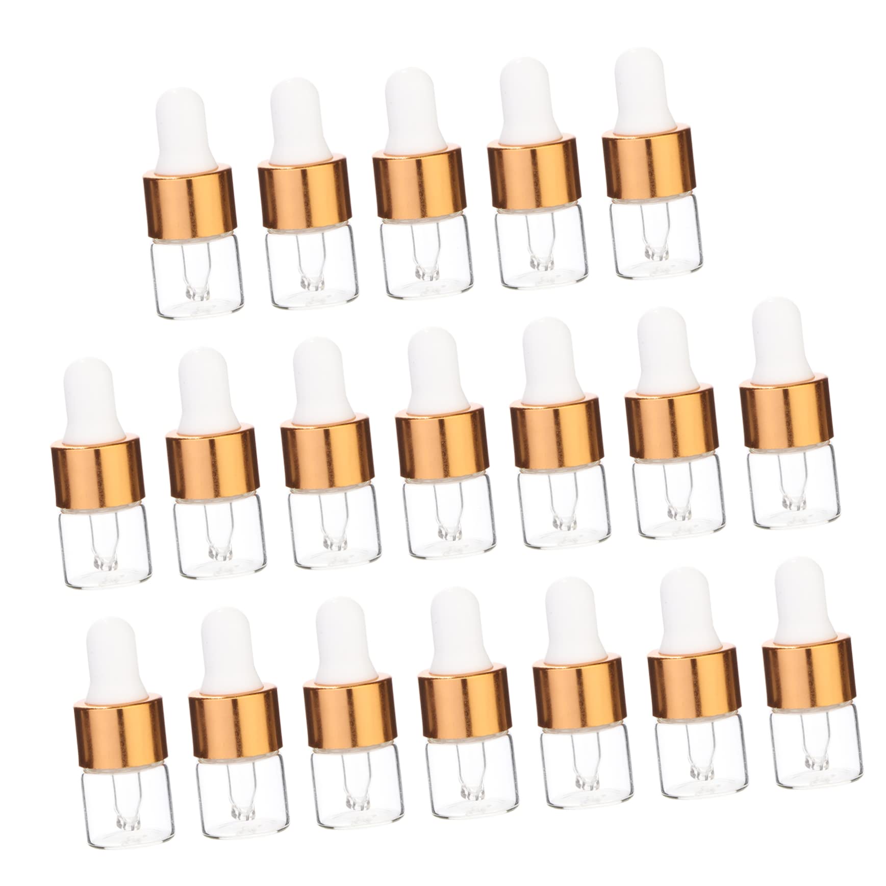 Flacons compte-gouttes en verre 1ml Healvian pour doser sans gaspiller vos huiles