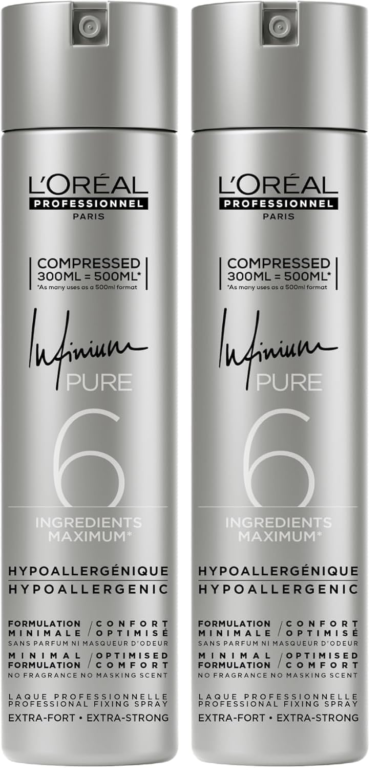 L'Oréal Professionnel Paris Lacca Forte - 300 ml (Confezione da 2)