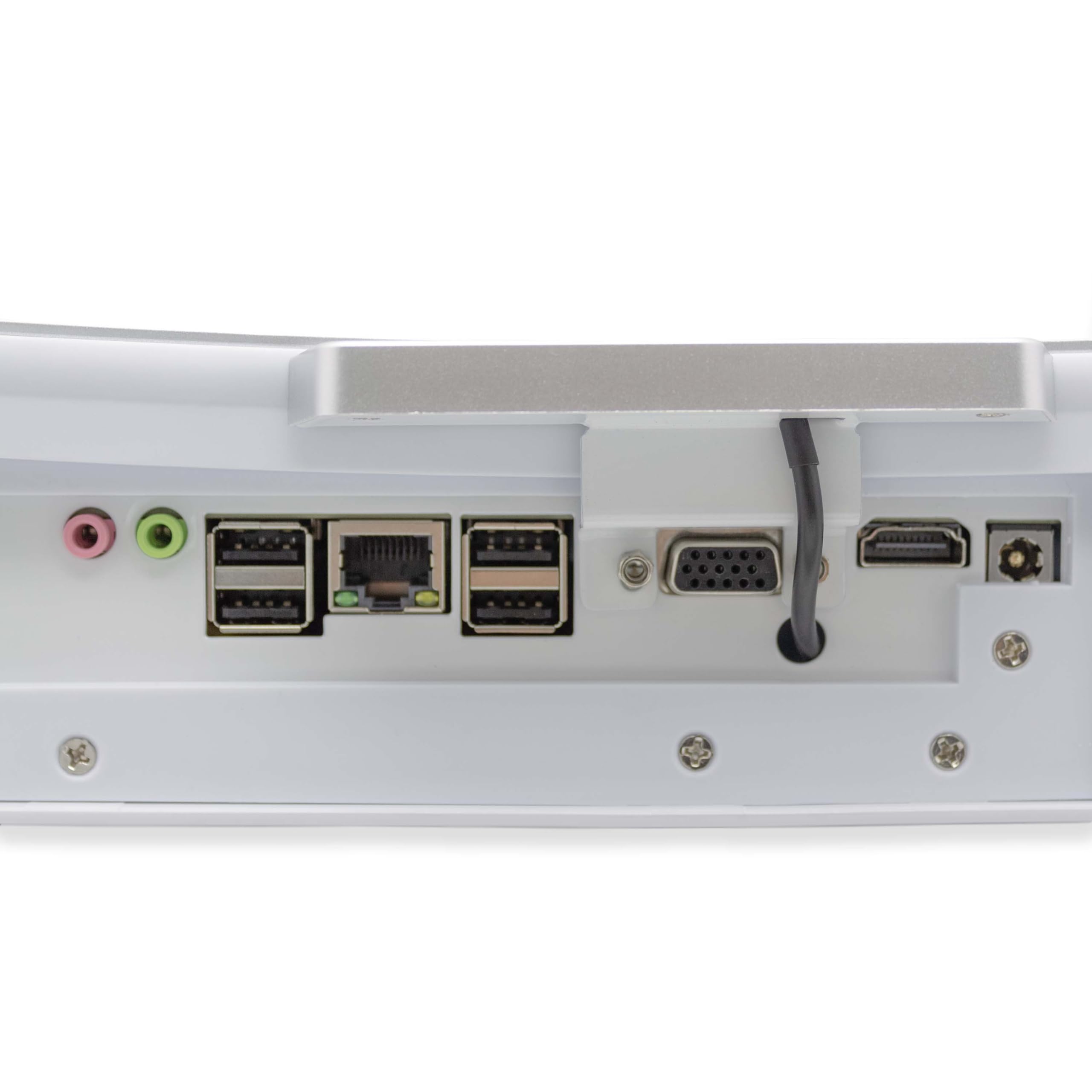 SIMPLETEK - All in One AiO 27” FHD Curvo Windows 11 Pro Core i7 fino 3,6 GHz 16GB RAM SSD 960GB Mouse Tastiera Wireless Webcam PC