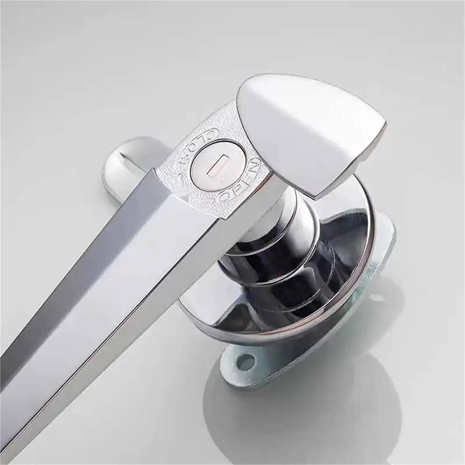 MS306 Stainless Steel Handle Lock Distribution Cabinet Door Swing Electric 1Pcs(MS306-3)