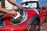 Vista 4 de Rshield - Protectores de película para faros delanteros compatibles con Hyundai Veloster 2012-2017, color negro