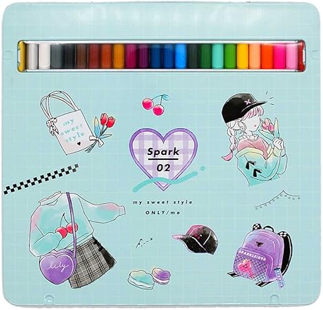 Amazon カミオジャパン 24色 色鉛筆 女の子 向け Likeオルチャン 女の子とファッションアイテム 色鉛筆 文房具 オフィス用品 Amazon カミオジャパン 24色 色鉛筆 女の子 向け Likeオルチャン 女の子とファッションアイテム 色鉛筆 文房具 オフィス用品
