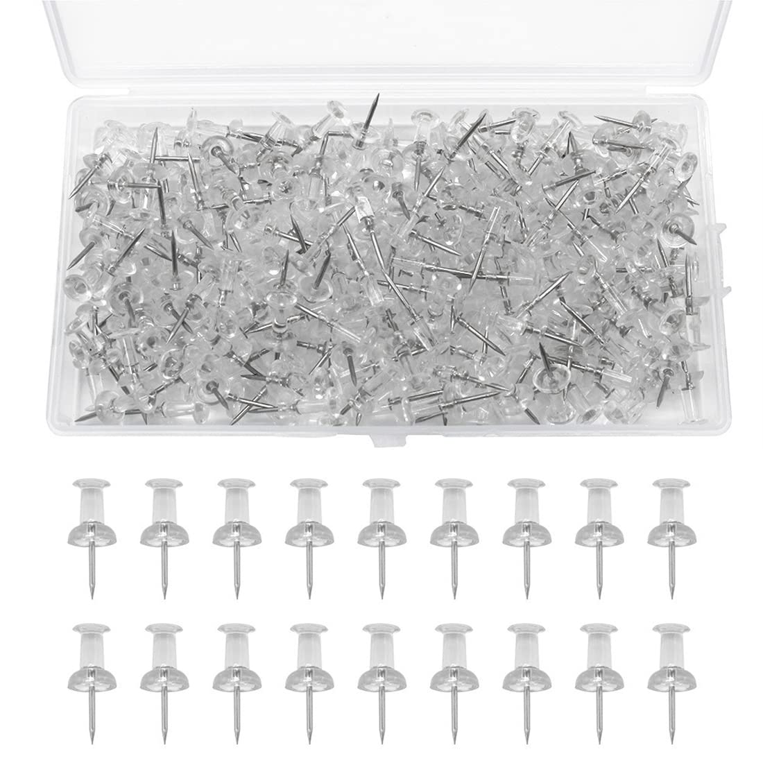 200 Pz Puntine Per Lavagna Sughero, 20 Mm Puntine Da Disegno Con