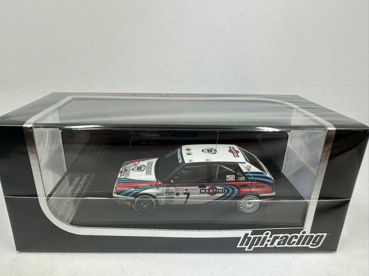 Amazon.co.jp: 1/43 hpi 8227 Lancia Delta HF Integrale 16V #7 1990