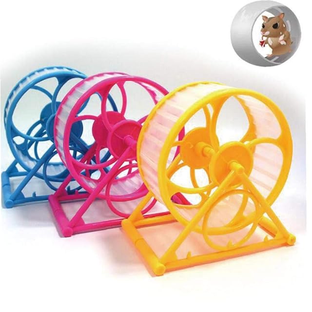 Foto 4 de 6 de Bongles Ejecución De Plástico Redondo Animal Ejercicio De La Rueda Ruedas para Las Ratas Ratones Y Otros…