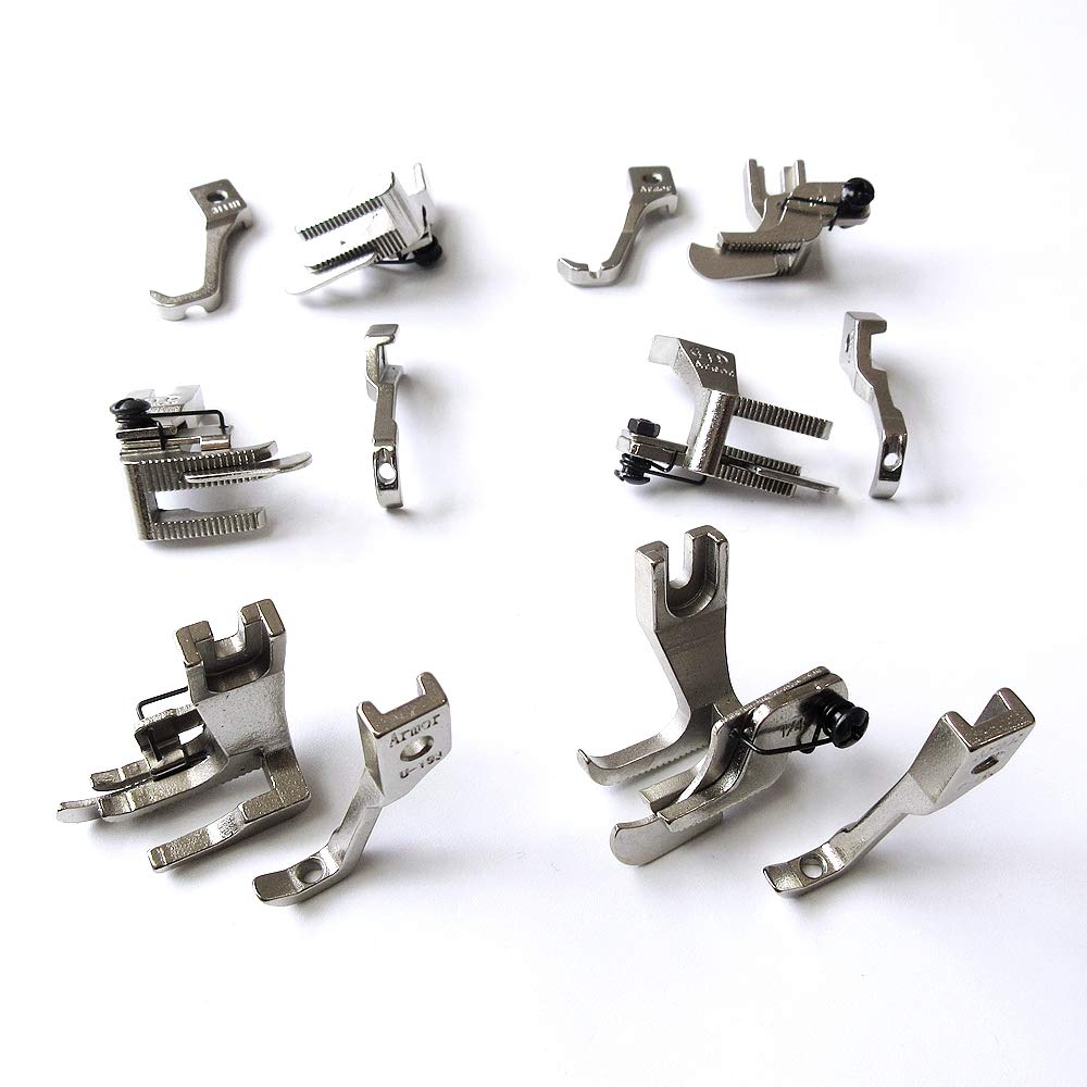 Amazon | 6セット トップスティッチ ウォーキングフット（ガイド付き