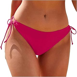 Reloj para hombre Talla Bragas de bikini de cintura alta, pantalones cortos de playa, parte inferior fruncida, traje de baño de corte alto, traje de baño de cobertura completa, ropa de