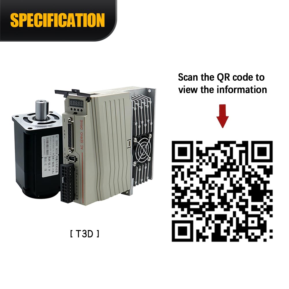 Servomotore 400W 600W 750W 1000W con flangia 60 80 17 Bit Assoluto AC 220V Servo Driver ad alta precisione Servo magnetico 3000-6000RPM (1000W)