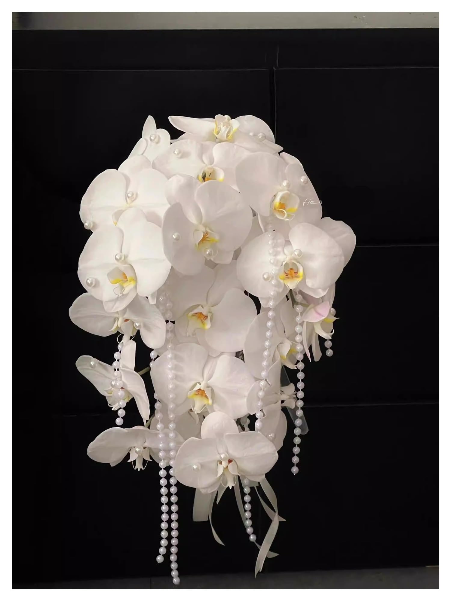 Gijmzy S Wedding Bouquet Golden Flower Holding Bride