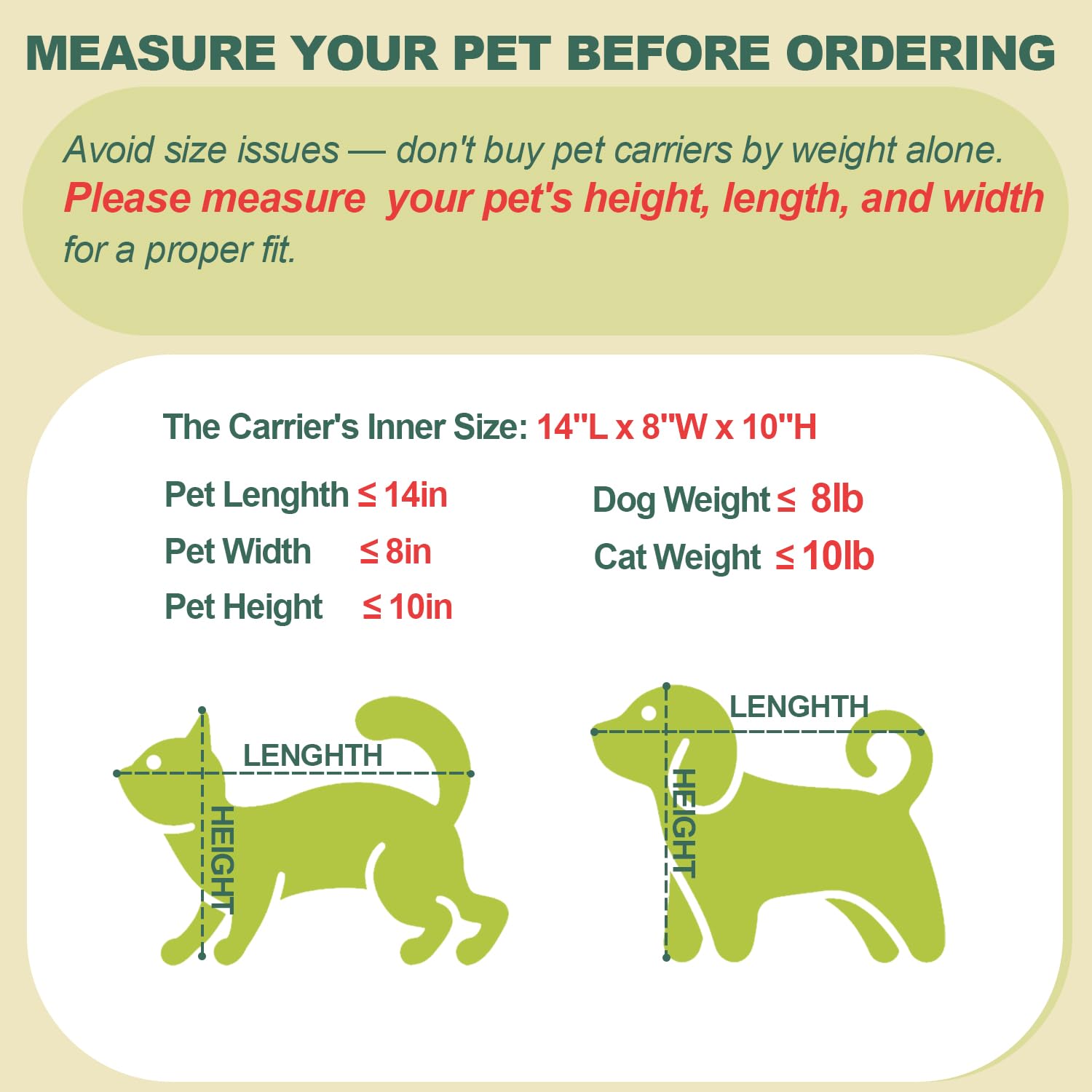 17x11x9.5 Inches Top-Expandable Pet Carrier Alaska Airline Approved, Soft Sided Carrier for Small Dog, Cat with 5-Sides Mesh Windows and Locking Safety Zippers(Rainbow) - image 4