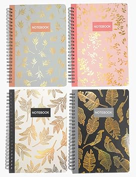 ALIMITOPIA Spiral Notebook Journal,Wirebound Ruled Sketch Book NotePad Diary Memo Planner,A5 Size(8.3X5.7) & 80 sheets (Leaf)