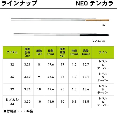 Miniatura 6 de Daiwa NEO Tenkara 32 Mountain Stream Caña de pescar