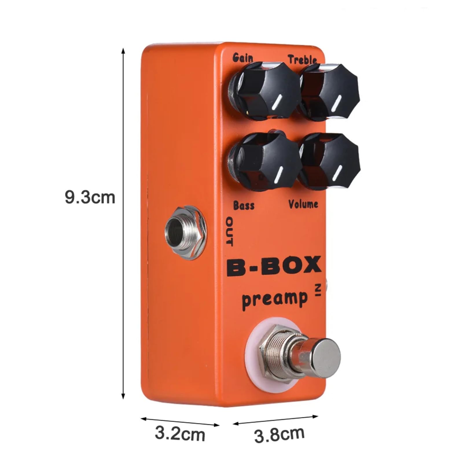 BB Preamp B-Box Guitar Effect Pedal Preamp Overdrive Electric Bass Guitarra Acoustic Guitar Effect Analog Signal