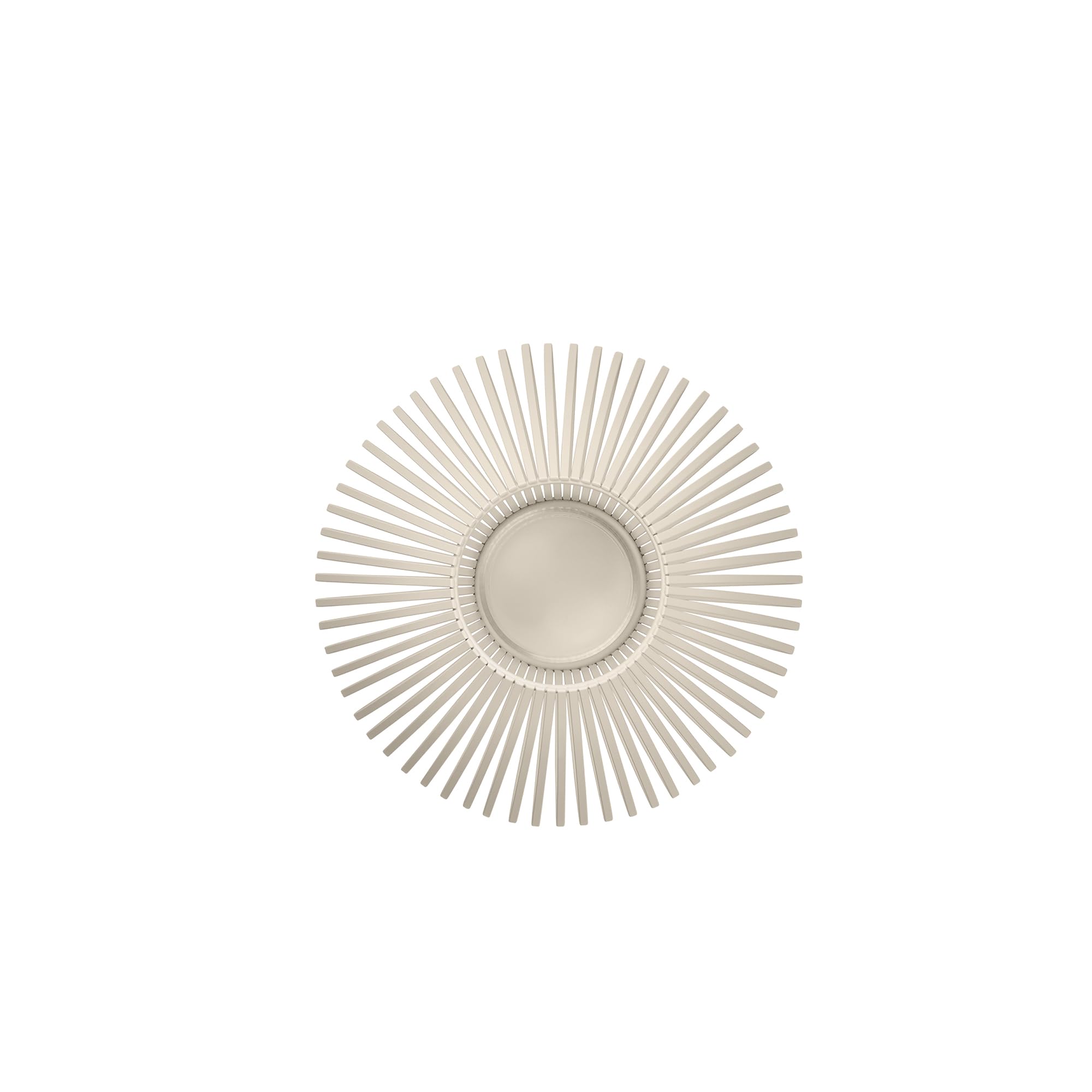 blomus Laterne -LYVA- | Nomad | Größe S | 25Ø x 17H cm | Kerzenhalter Beige | Windlicht aus Stahl inkl. Glaszylinder | Laterne Deko | Indoor Windlicht