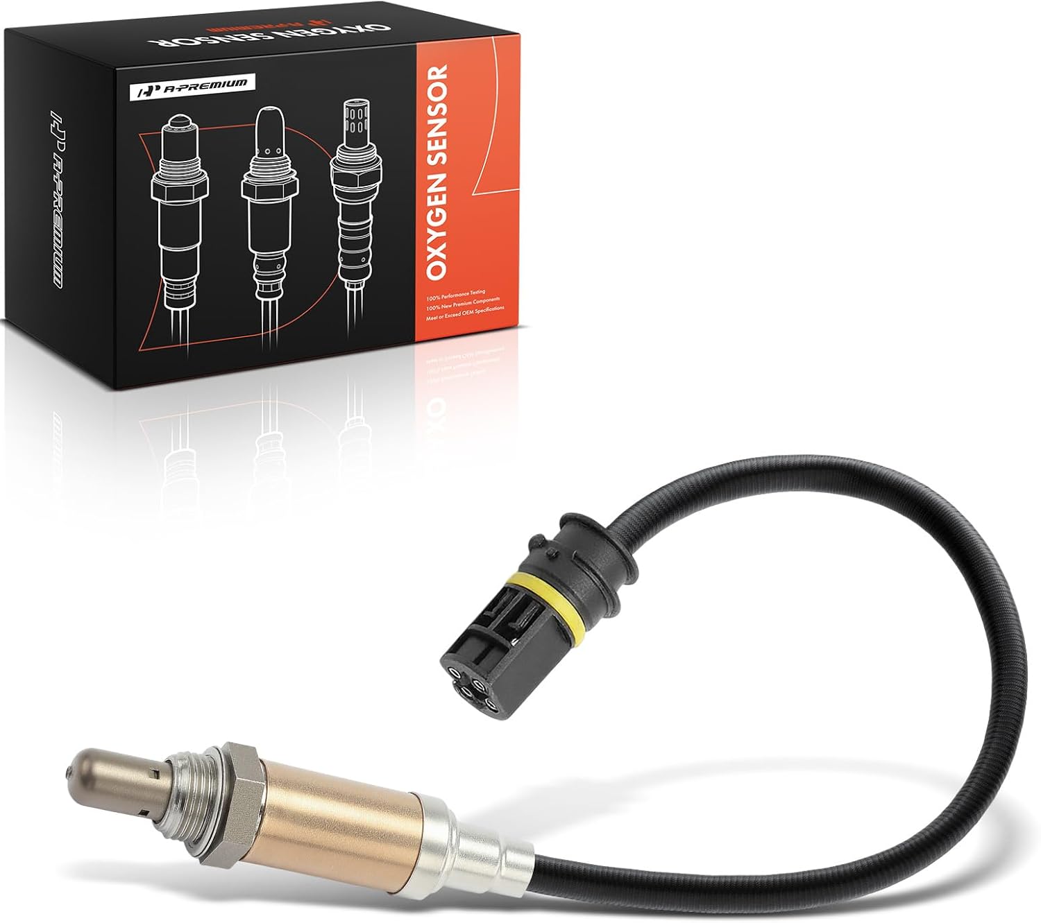 A-Premium O2 Oxygen Sensor Compatible with Mercedes-Benz W202 C230 1997-2000, C280 1996 1997, C36 AMG 1996 1997, W210 E320, E420, E430, E55 AMG, W140/W220, R129 SL500, Replace# 0005409017