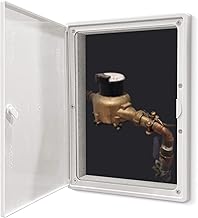 Access Panel 12x16 with Door (Max Service Opening 10x14) Plastic White (Large 12" x16'')