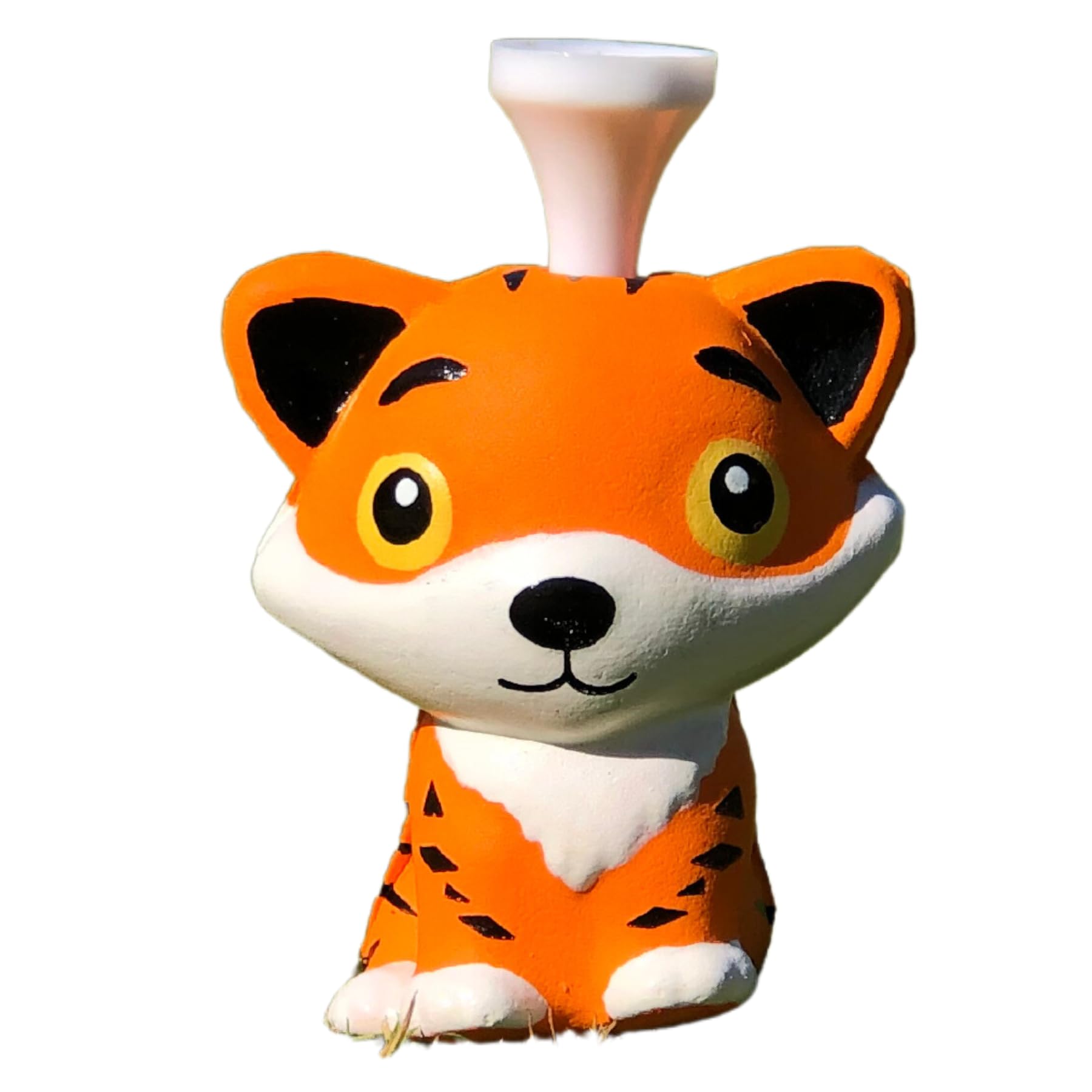 Squishtees Tiger 2 Pack Golf tee Tiger Foam Tee That has Insertion for Traditional Golf tees. Used While Playing and praciticing Golf. Make Golf Fun!