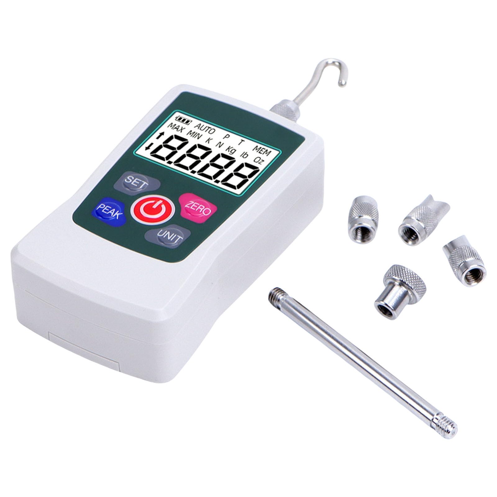 Kalttoy Digital Force Gauges Easy Carry Measuring Instrument Easy Carry Digital Force Gauges To For Push & Pull Tests Engineering Measurement Device