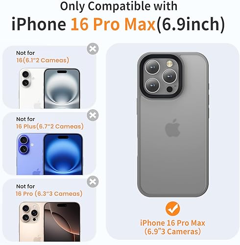 Miniatura 186 de Funda para iPhone 12, a prueba de golpes, para iPhone 12 Pro, protección contra caídas de grado militar, parte trasera dura, delgada, translúcida