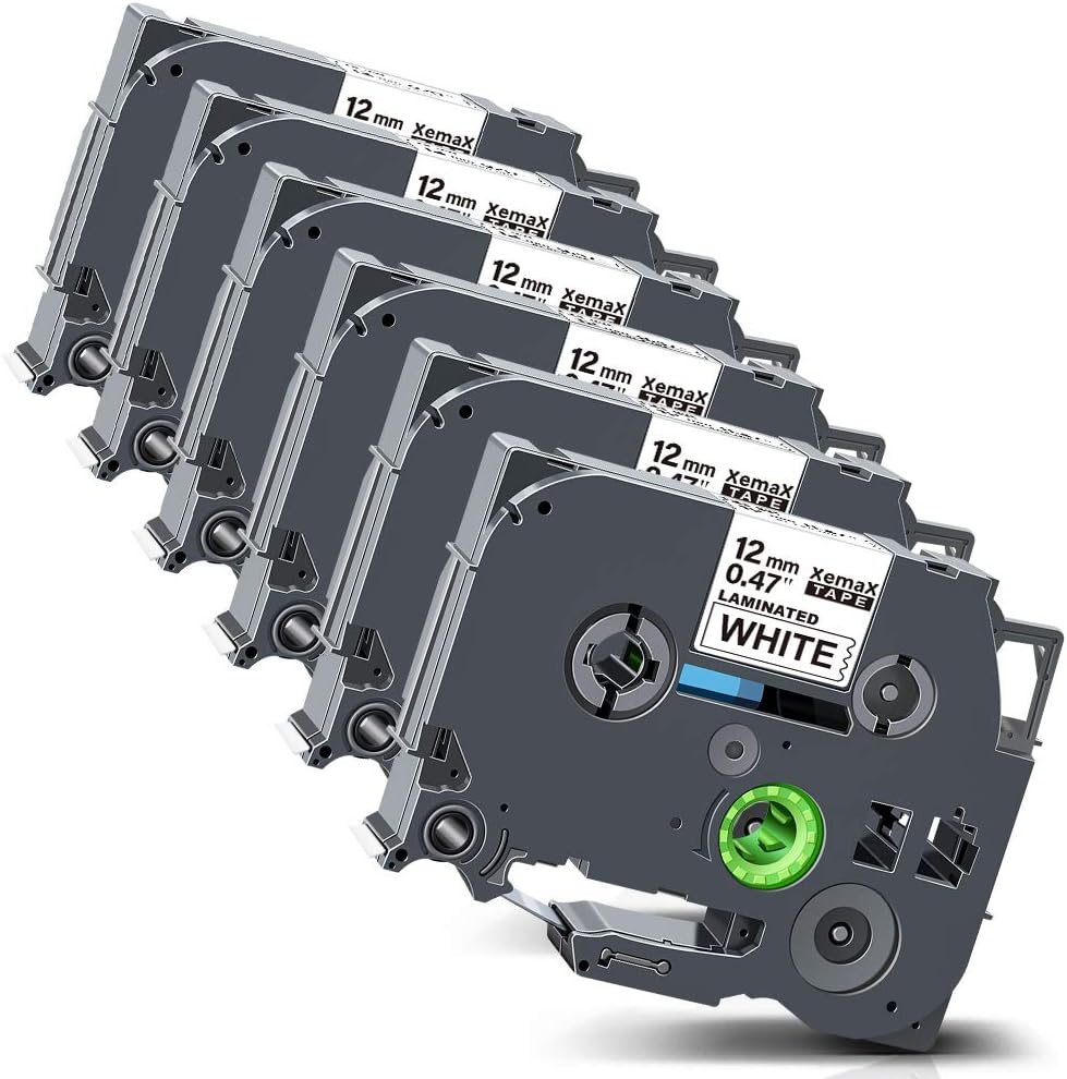 Xemax Compatible Label Tape for Brother Tze231 TZ231 TZe231 TZ231 Tz