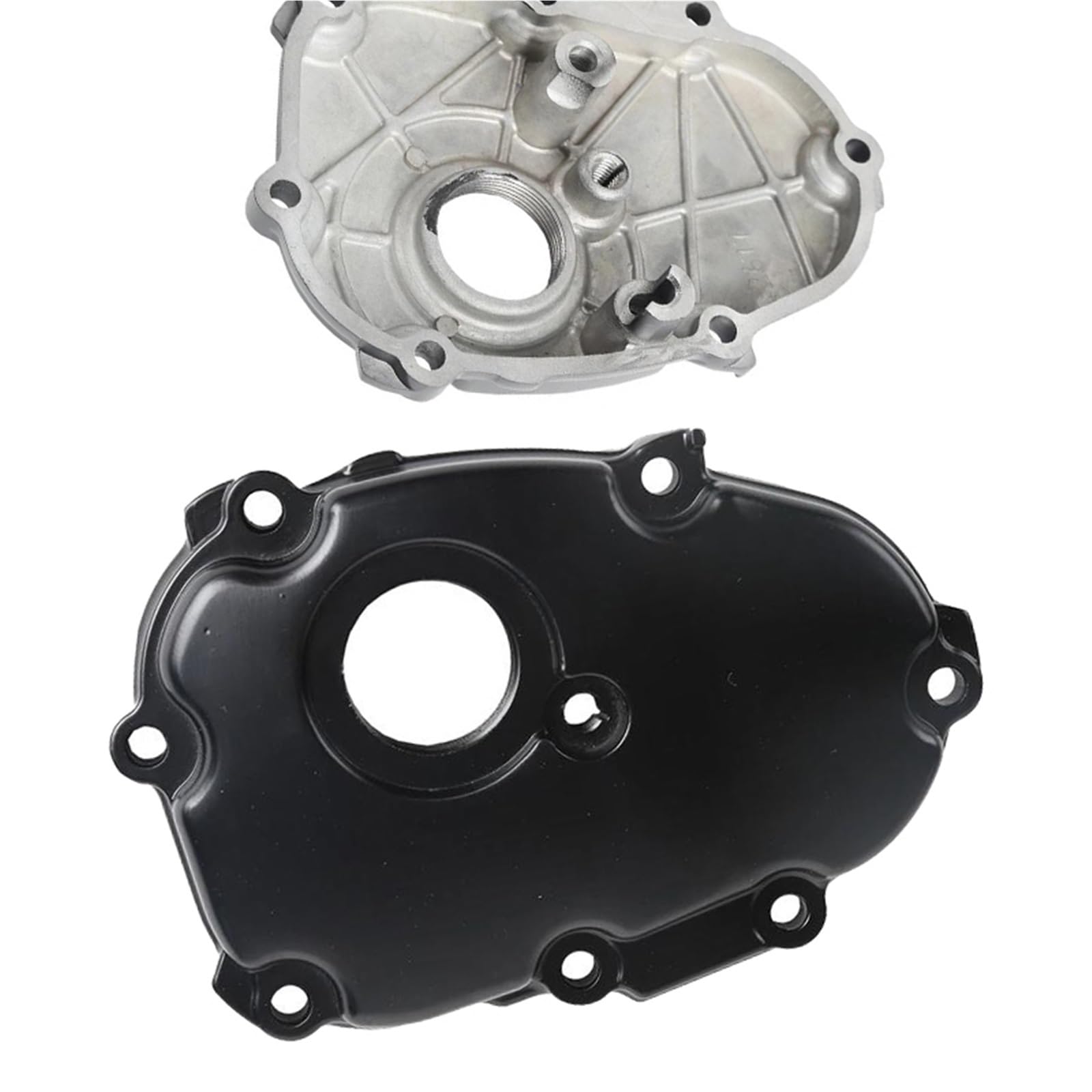Couvercle carter de pompe à huile Yamaha YZF R6 600 noir aluminium