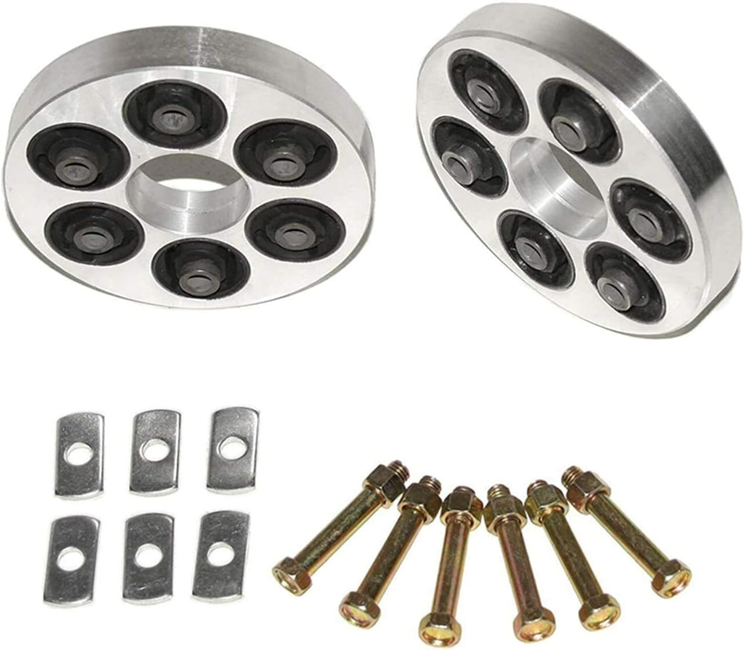 Pair Coupling Kit Equipment Drive Shaft Kit Compatible With TOYOTA PREVIA 1994 1995 1996 1997 TUBE DIAMETER 14mm for short neck(2”) Replace 630901 04374-28020 04374-38030