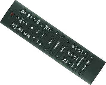 HCDZ Replacement Remote Control for Ultimea Skywave Series F30 (U392B / Boom) & F40 (U4122 / Boom U4123) Dolby Atmos Surround Sound Bar