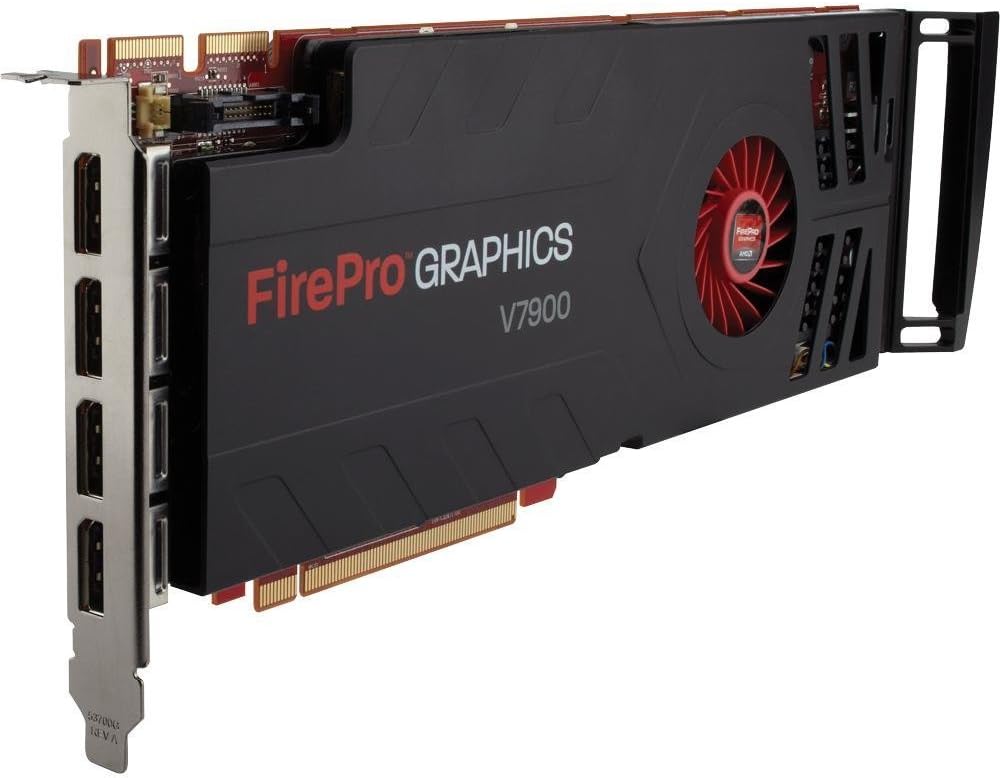 AMD 100-505647 FirePro V7900 Graphic Card - 2 GB GDDR5 SDRAM - PCI Express 2.1 x16. FIREPRO V7900 GRAPHICS CARD PCIE16 2.1 2GB GDDR5 4PORT V-CARD. 2560 x 1600 - CrossFire Pro - Fan Cooler - DisplayPort