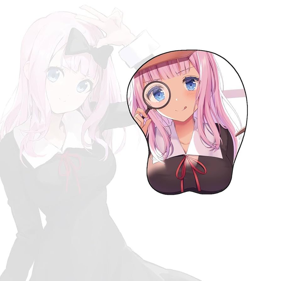 Amazon.co.jp: アニメマウスパッド かぐや様は告らせたい 藤原