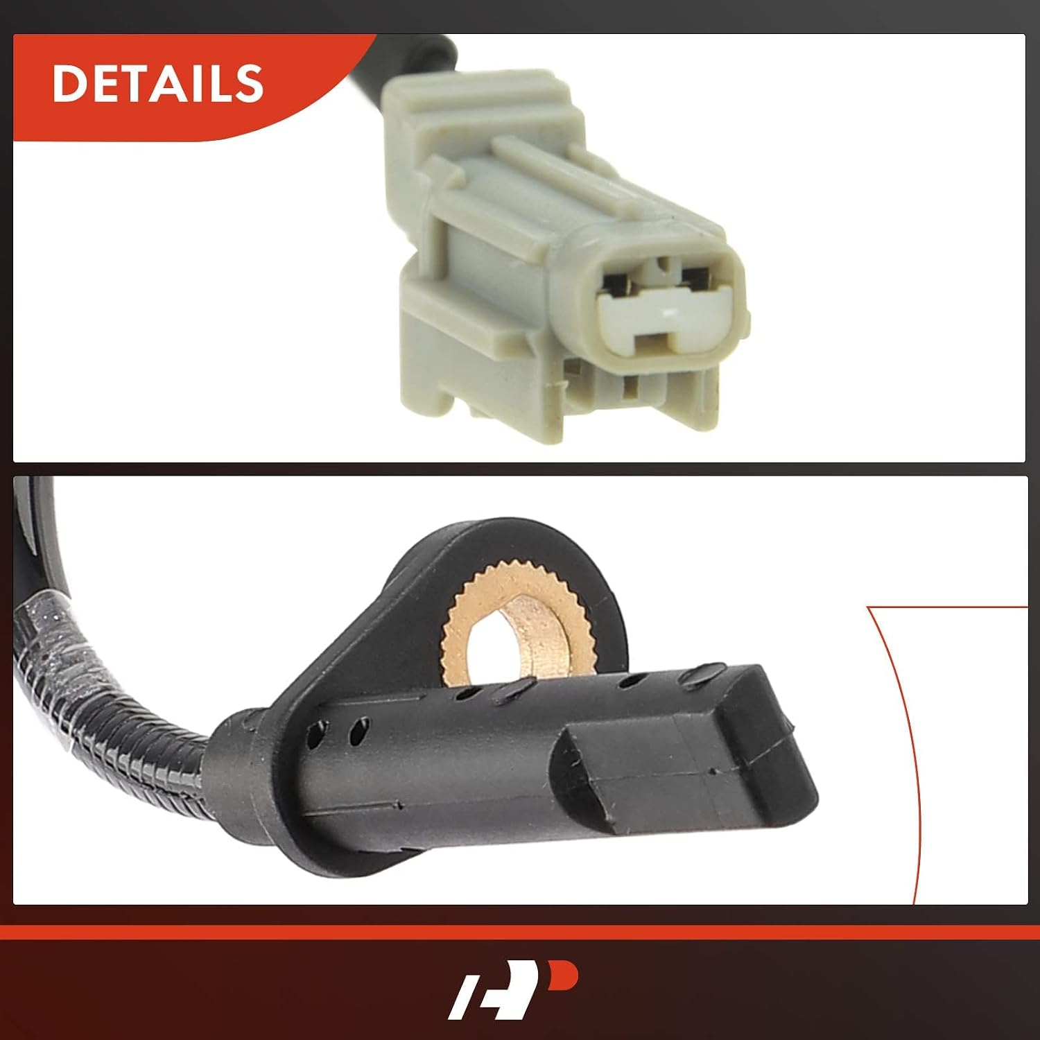 A-Premium Front ABS Wheel Speed-Sensor - for Nissan Rogue 2008 2009 2010 2011 2012 2013, Front Driver or Passenger Side, Replaces 479101DA1A, 47910JG000