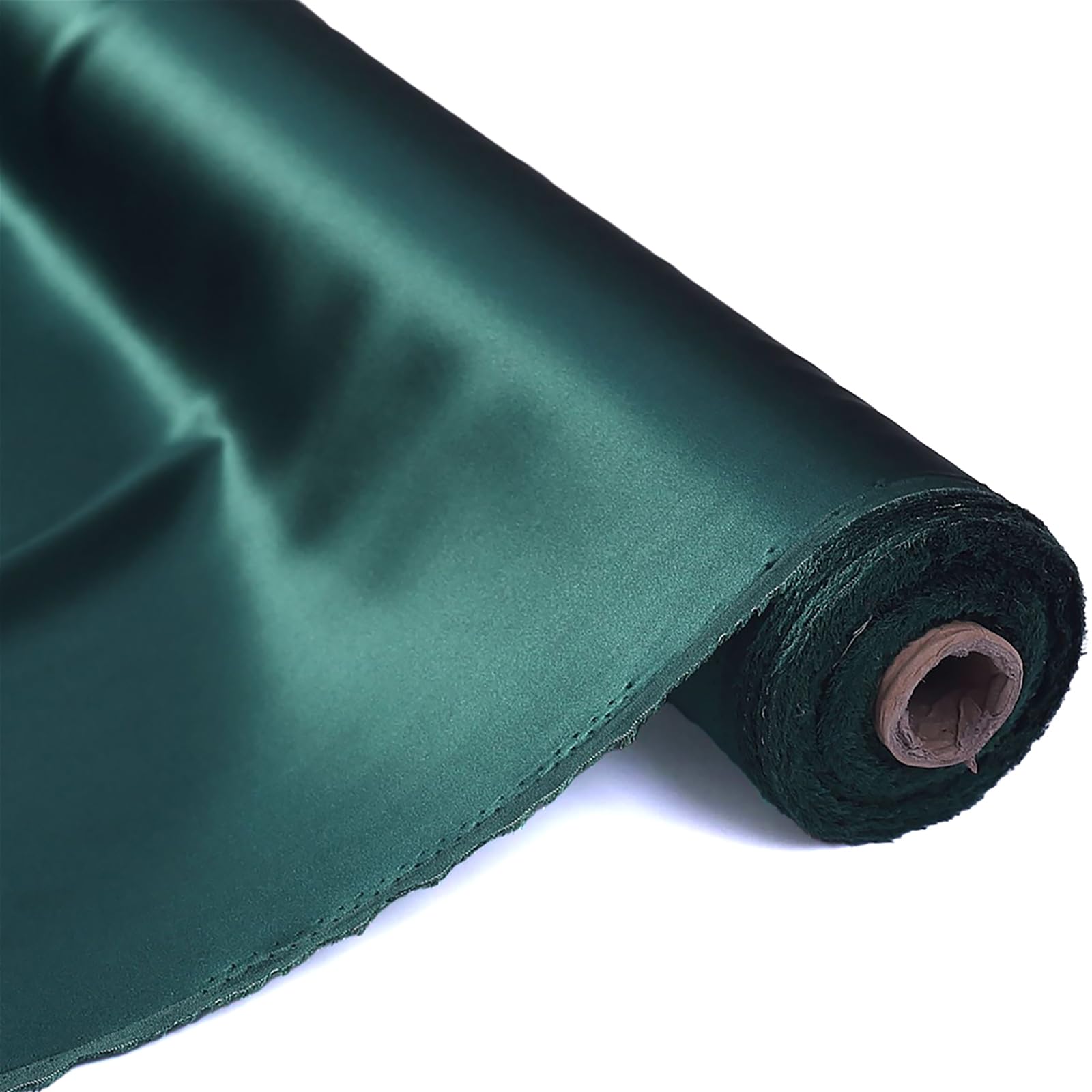 100% Pure Mulberry Silk Fabric 114cm Width 16m/m Charmeuse Stain Silk by 5 metre for Pajamas,Shirt or DIY Crafts(Grass Green) — image 1