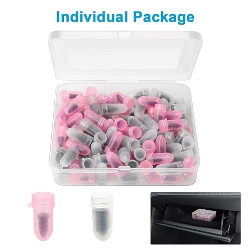 Miniatura 6 de Linkstyle Kit de reparación de tapones de tornillo de neumáticos, 2 tamaños de reparación de clavos de goma para reparación de pinchazos de