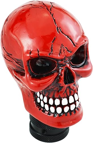 Miniatura 7 de Cabeza de palanca de cambios de velocidad Skull Gear que se adapta a la mayoría