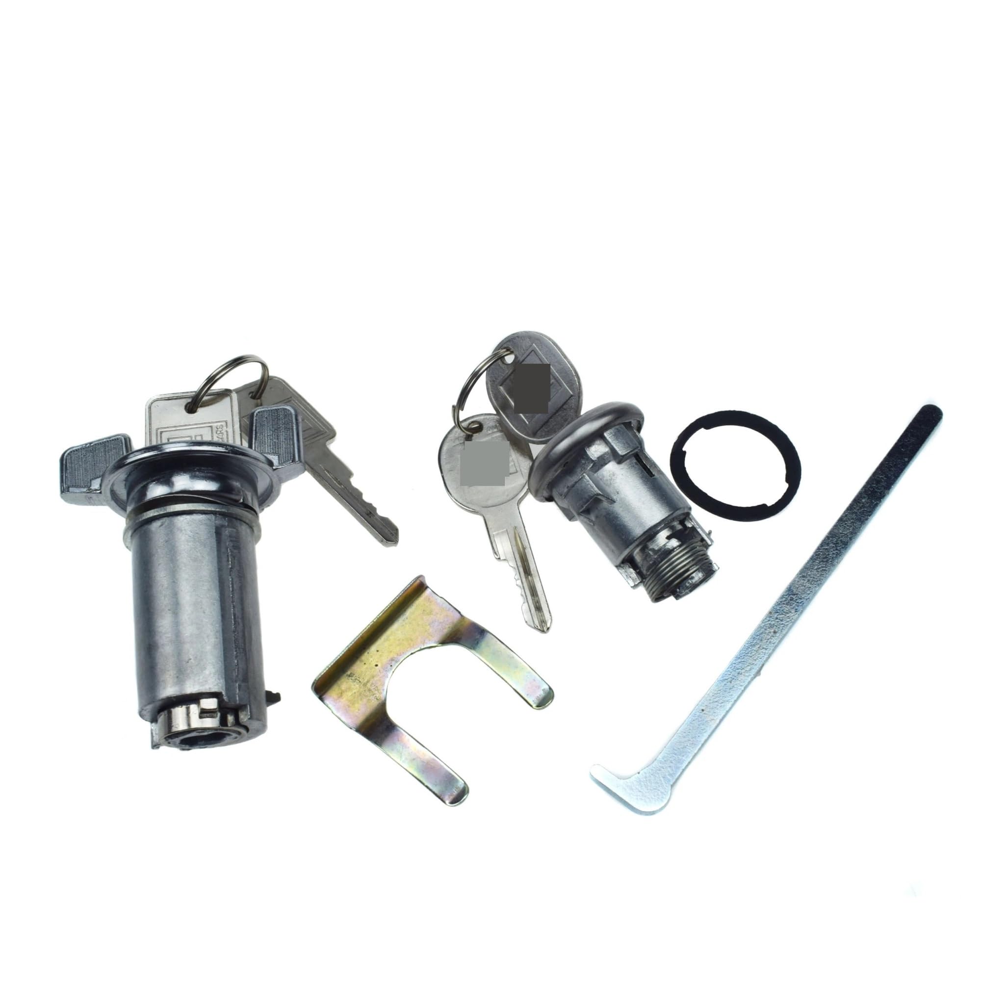 Xiaxiyg Ignition Trunk Locks Door Trunk Lock Cylinder Keys Barrel Kit For Chevrolet