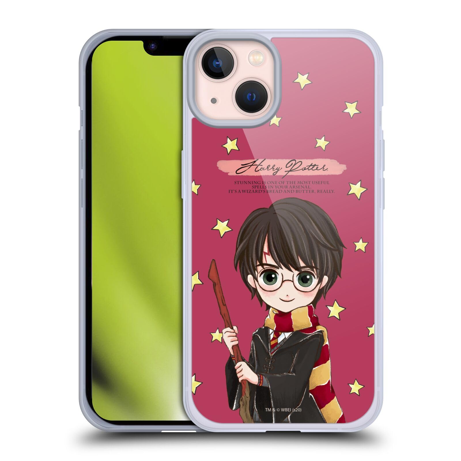 Head Case Designs Licenciado Oficialmente Harry Potter Patrón Luna Reliquias de la Muerte XXXVII Caso Funda de Gel Suave Compatible con Apple iPhone 12 / iPhone 12 Pro — view 101