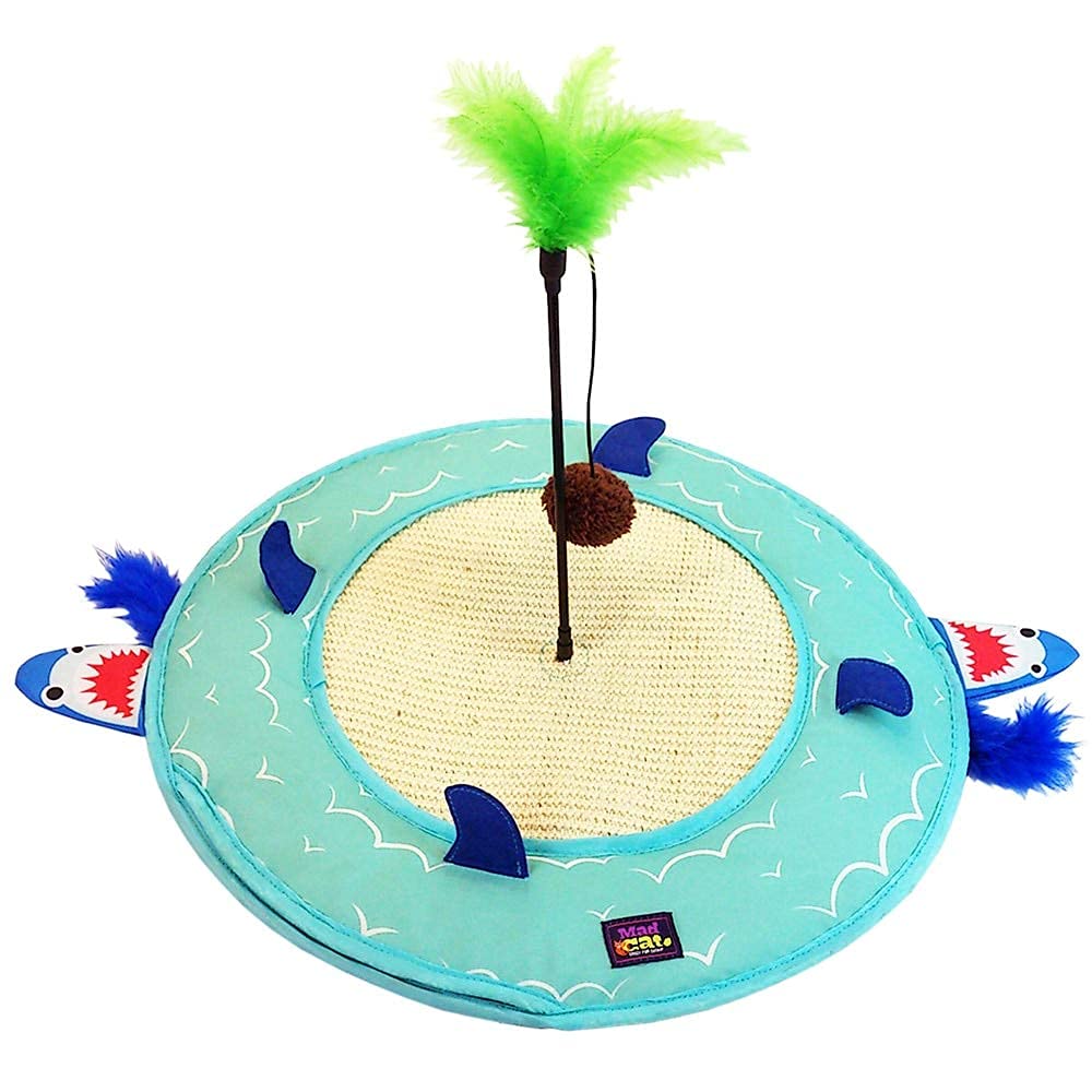 Cosmi Pet LLC 19006563: Toy Cat Desert Island Mat