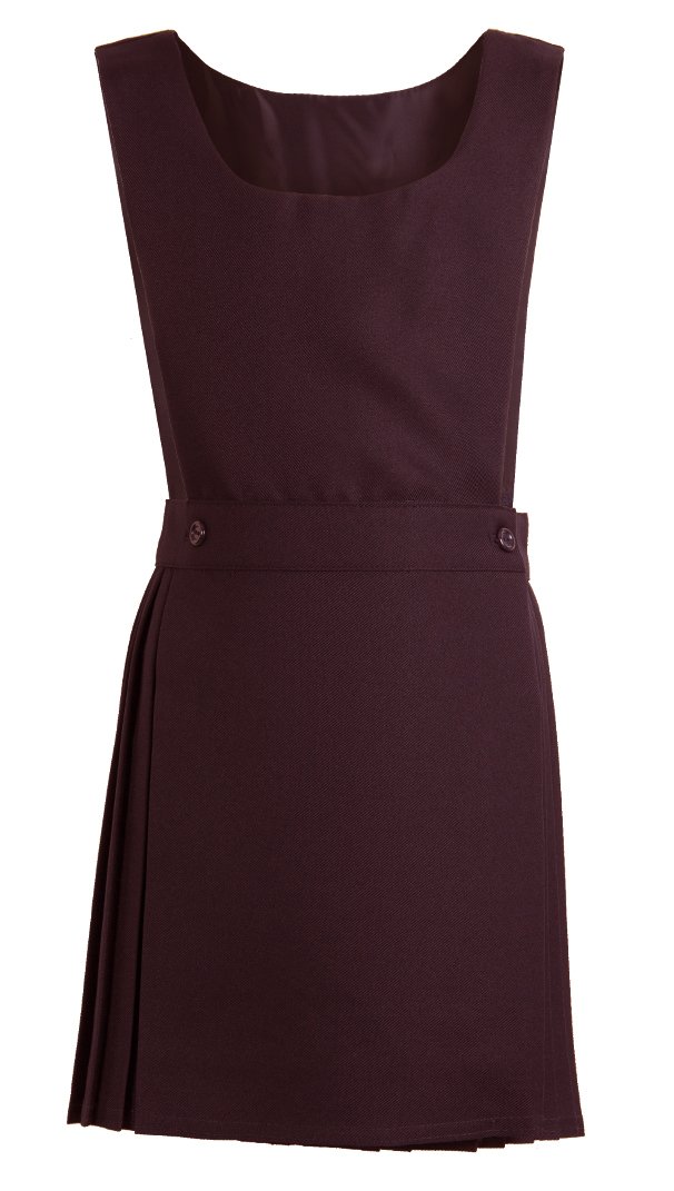 maroon pinafore school