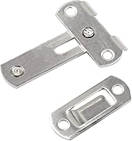 Vista 3 de 5 pestillos abatibles de acero inoxidable, pestillos de puerta, pestillo de granero, pestillo de puerta corredera, cerradura de puerta de seguridad