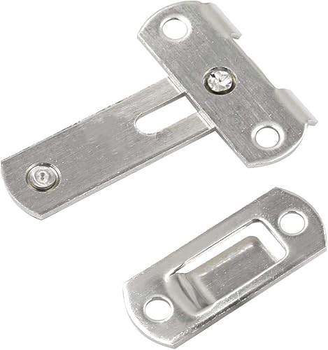 Miniatura 3 de 5 pestillos abatibles de acero inoxidable, pestillos de puerta, pestillo de granero, pestillo de puerta corredera, cerradura de puerta de seguridad