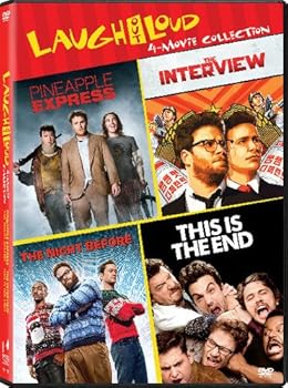 DVD The Interview / The Night Before / Pineapple Express / This Is the End Book