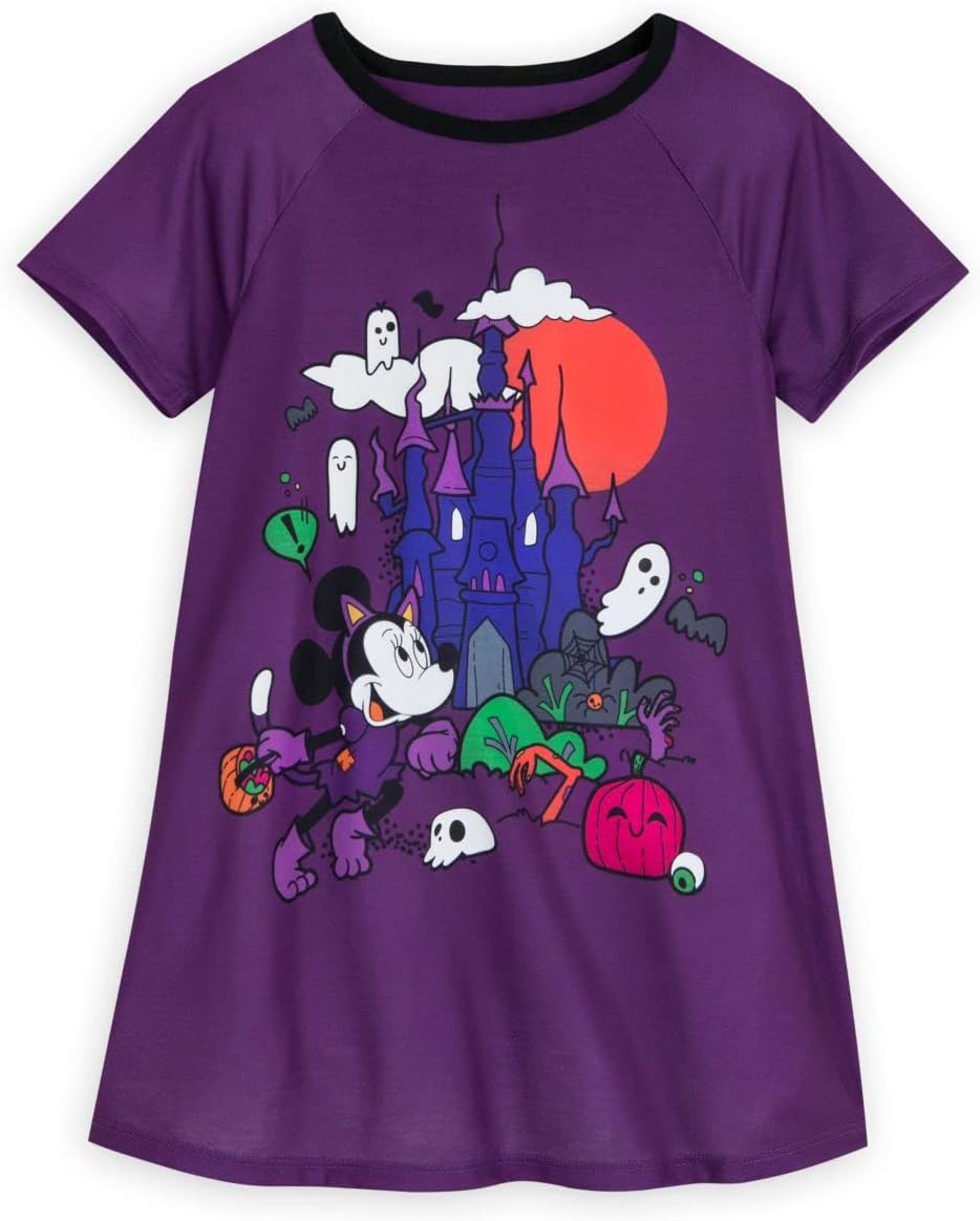 Disney Minnie Mouse Halloween Glow-in-the-Dark Nightshirt for Girls