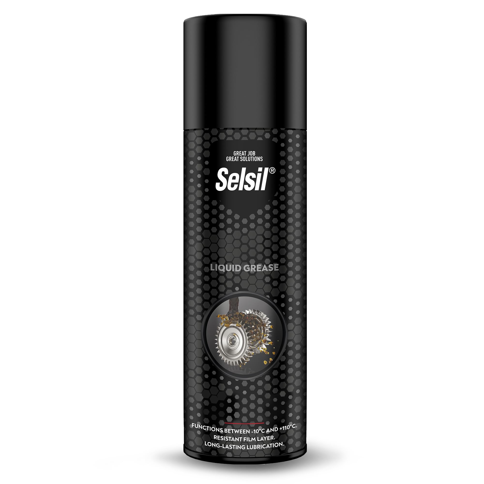 Amazon.com: Selsil Liquid Grease Spray - 17 fl oz - Spray Lubricant for Metal  Parts & Metal-to-Plastic Contact - Suitable for Moving Parts - Long-Term  Lubrication & Extreme Adherence Capacity - Pack
