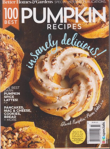 Better Homes & Gardens 100 Best Pumpkin Recipes...