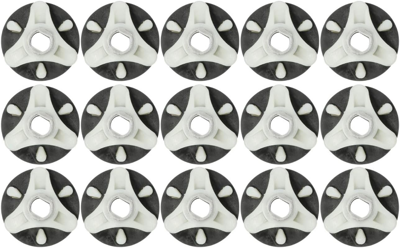 Replacement Part for 285753A Washer Motor Coupling Kit with Metal Insert 15-PACK Durable Repair Component for Home Equipment Appliance Repair Universal Long-Lasting Performance
