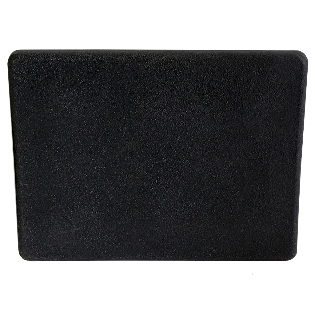 Tappi Per Tubi Rettangolari - 20 Pezzi, 60x15mm, Nero, Per Acciaio E Alluminio