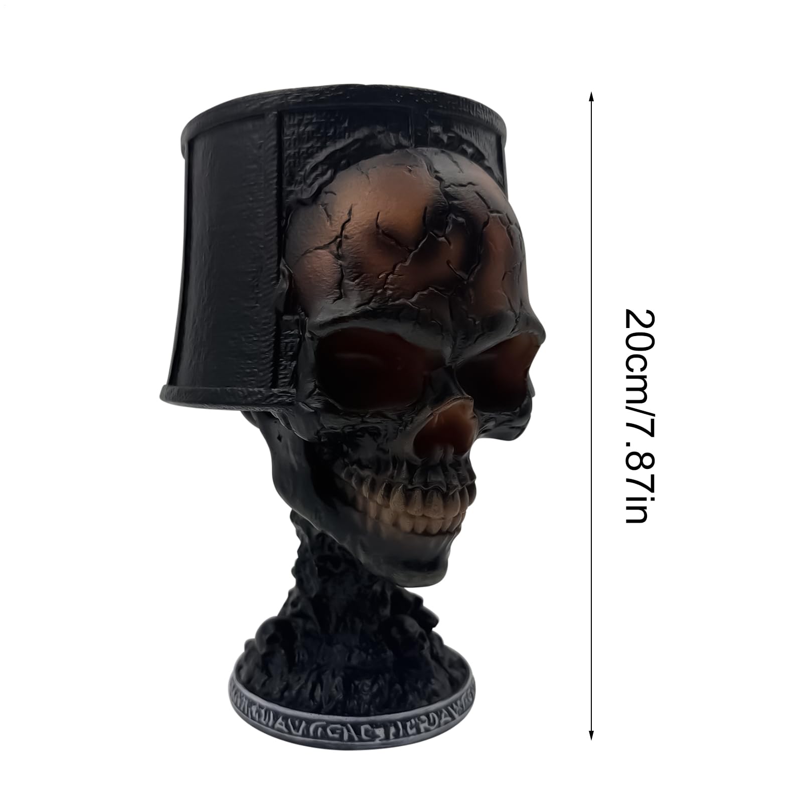 Generico Lampada Da Tavolo Gotica | Lampada Halloween Decor Scrivania - Luci Notturne Decorazioni Teschio Halloween, Decorazioni Casa Per Camera Da Letto E Soggiorno
